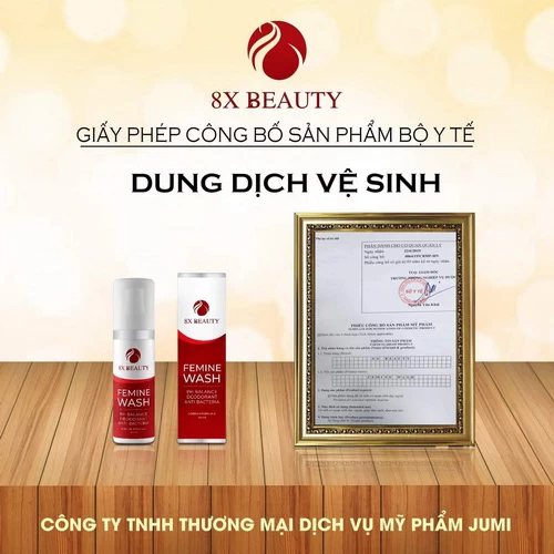 Giấy chứng nhận dung dịch vệ sinh phụ nữ