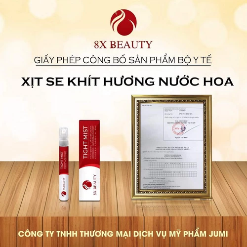 Giấy chứng nhận thuốc xịt se khít