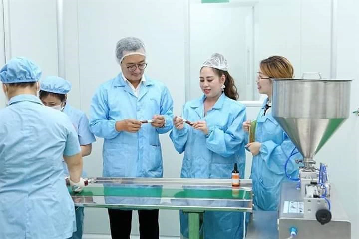 Sản xuất theo dây chuyền tự động Hàn Quốc