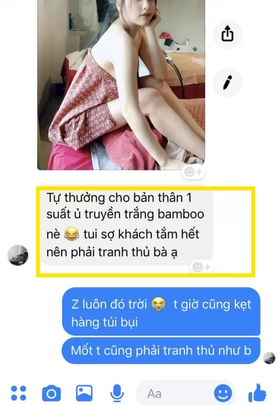 Phản hồi của khách hàng tin tưởng dùng ủ trắng