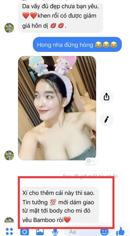 Phản hồi khách hàng sử dụng ủ trắng