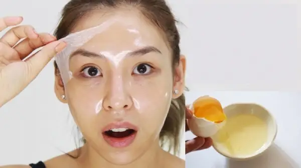 Da bị cháy nắng làm sao để trắng lại? 6 Dùng lòng trắng trứng để làm trắng da bị cháy nắng