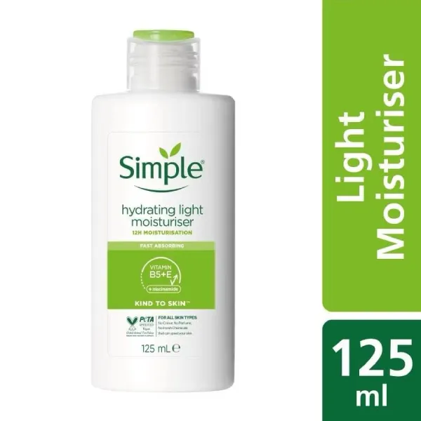 Review kem dưỡng ẩm simple có tốt không? Có nên mua? 3 Simple kind to skin hydrating light moisturiser