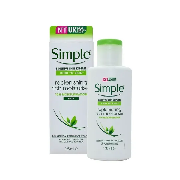 Review kem dưỡng ẩm simple có tốt không? Có nên mua? 6 Kem dưỡng ẩm Simple Kind To Skin Replenishing Rich Moisturiser