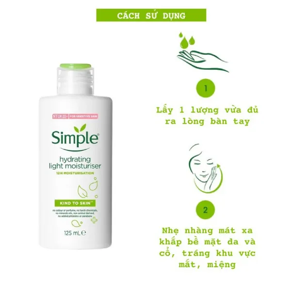 Review kem dưỡng ẩm simple có tốt không? Có nên mua? 7 Cách bước sử dụng kem dưỡng da Simple