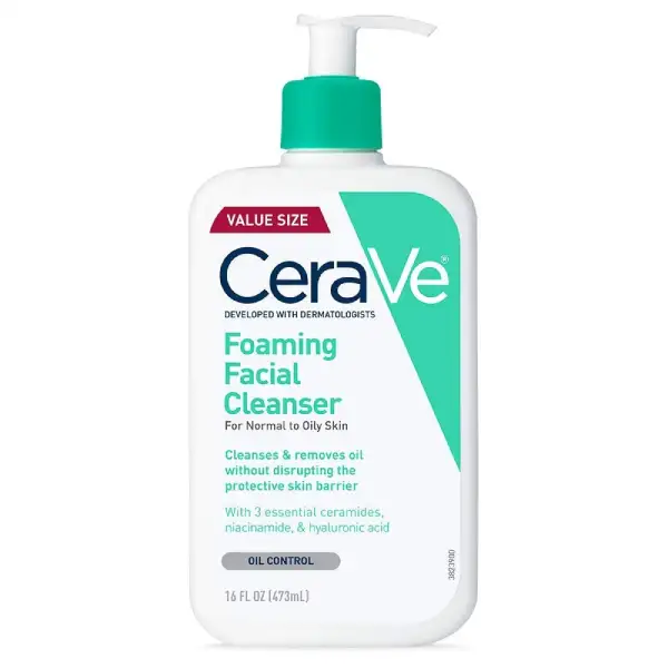 Review sữa rửa mặt Cerave có tốt không? Giá bán như thế nào? 5 Sữa rửa mặt cho da dầu Cerave Foaming Facial Cleanser dạng gel tạo bọt