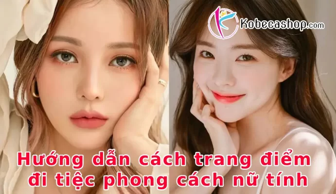 Hướng dẫn cách trang điểm đi tiệc phong cách nữ tính
