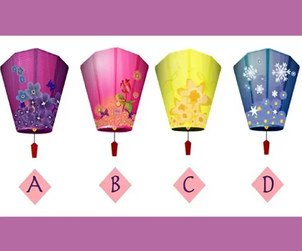 Bí quyết giúp người phụ nữ luôn hấp dẫn, có giá trị ⭐ 13 Chọn một chiếc đèn lồng theo trực giác của bạn