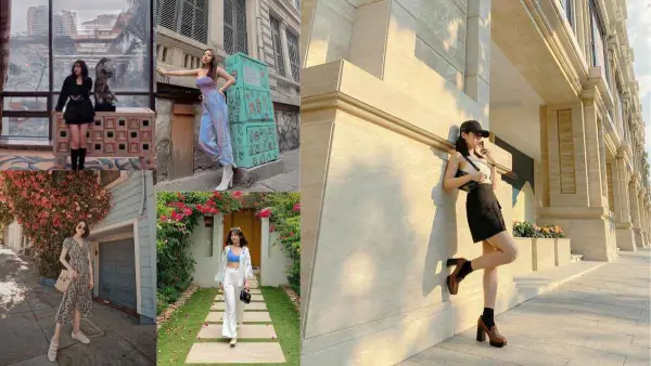 Giữ cho lưng thẳng khi chụp hình