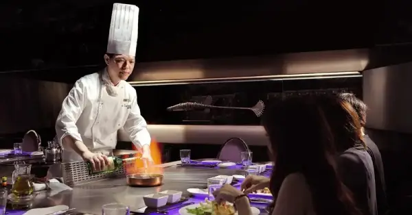 Món nướng Teppanyaki "cực nghệ" đầy thu hút