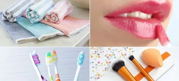 Không nên dùng chung các đồ dùng cá nhân