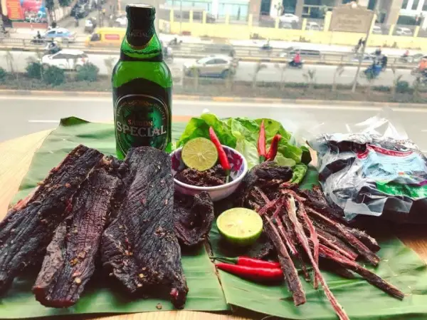 Thịt trâu gác bếp Sapa