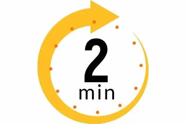 Quy tắc 2 phút – Giết chết trì hoãn ngay từ điểm khởi đầu