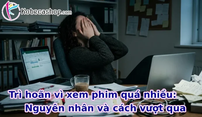 Trì hoãn vì xem phim quá nhiều: Nguyên nhân và cách vượt qua