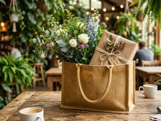 Túi vải đay là loại túi đựng đồ được may từ vải dệt thoi có nguồn gốc từ sợi đay